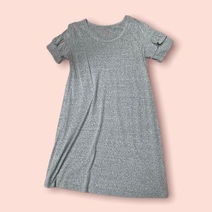 Isabel Maternity ruffle sleeved t-shirt dress